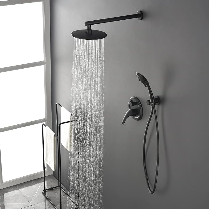 SHAMANDA Shower Faucet Set, Wall Mounted Shower System - Image 2