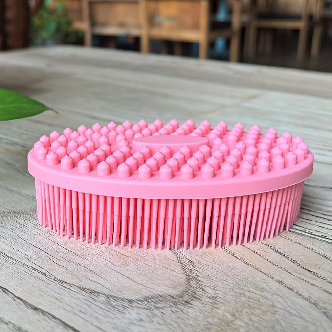 Premium Sensory Brush for Kids or Autism, Soft Silicone Body Scrubber, 2 in 1 - Image 3