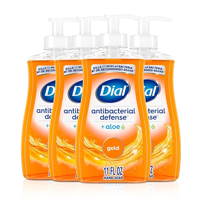 Dial Antibacterial Defense Liquid Hand Soap + Aloe, 11 Fl Oz, by DialSoap