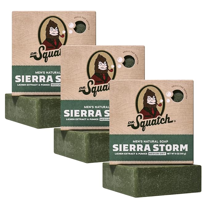 Dr. Squatch Natural Bar Soap for Men by DrSquatch