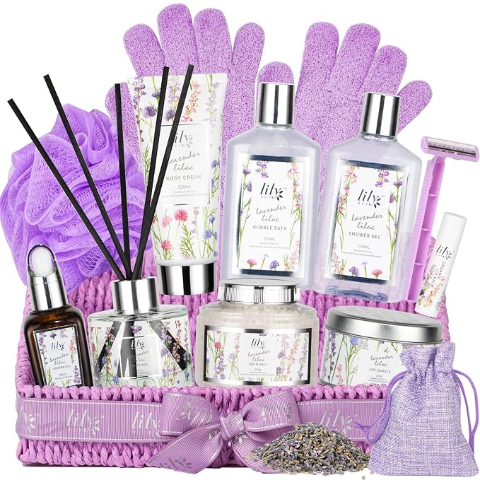Christmas Gift Basket Set for Women by LILYROY