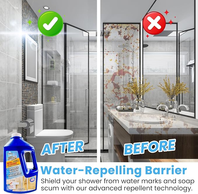 SURF PRO Shower Glass Cleaner Buster Economic Refill - Image 5