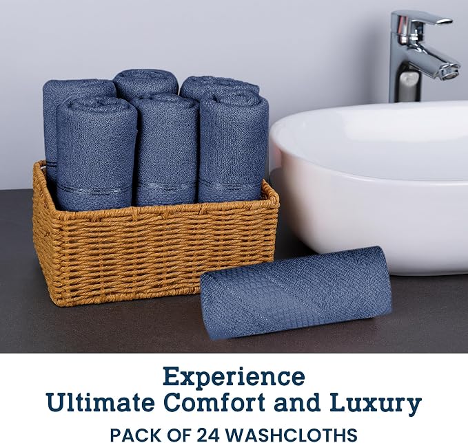 Casa Lino Face Towels & Body Wash Cloths - Image 2