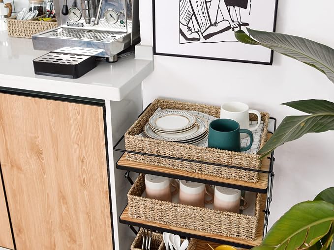 StorageWorks Large Seagrass Tray - Image 7