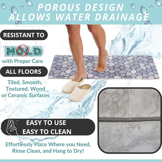 Non Slip Bathtub Mat Shower Mat - Image 4
