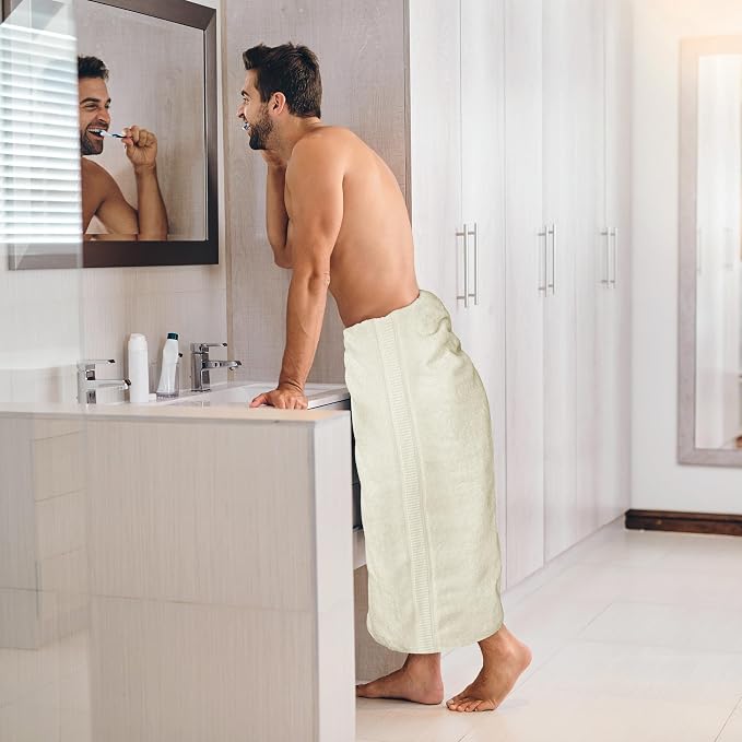 Utopia Towels Luxurious Jumbo Bath Sheet 2 Piece, 600 GSM, 35 by 70 Inches - Image 3