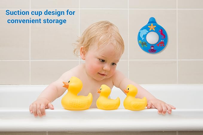 Fun Heavy Duty Bathtub Stopper for Kids, Secure Drain Cover for Bath Tubs - Image 4
