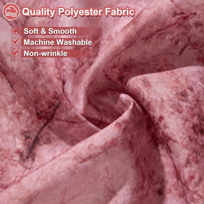 ORTIGIA Pink Shower Curtain - Image 4
