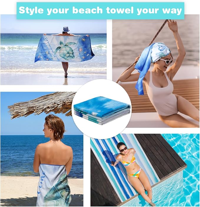 PY SUPER MODE 2 Pack Beach Towel - Image 7
