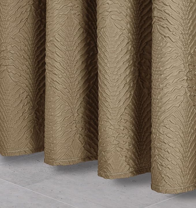 Gibelle Ombre Brown Shower Curtain - Image 6