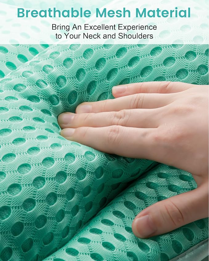 Bath Pillow, Bath Pillows for Tub Neck and Back Support, Soft 4D Air Mesh - Image 3