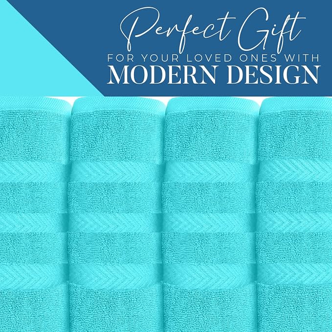 DAN RIVER 2 Pack Luxury Bath Sheets 35x70, 600 GSM, Soft & Quick Dry 100% Ring - Image 4