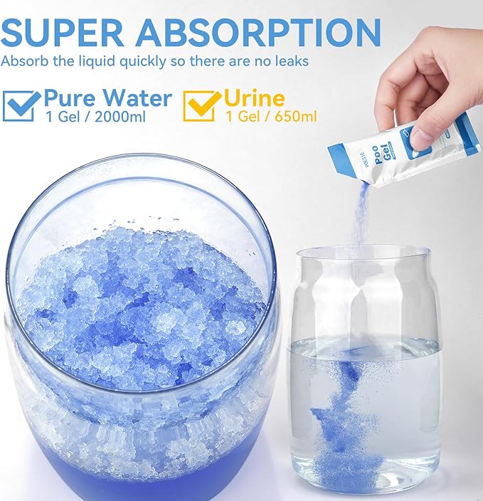 Poesie Poo Absorbent Gel Powder - Image 3