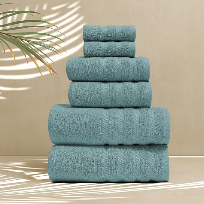 Hearth & Harbor Bath Towels for Bathroom - Image 2