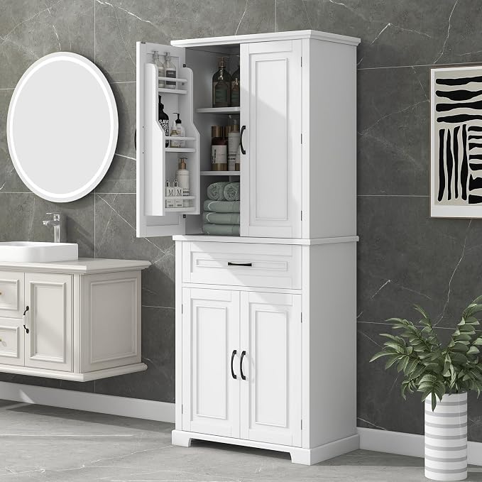 Favfurish 72" Tall Bathroom Storage Cabinet by Favfurish