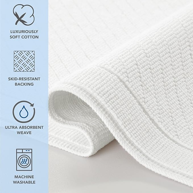 Arkwright 100% Cotton Bathroom Rug - Image 3
