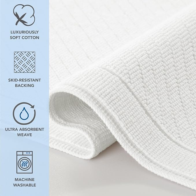 Arkwright 100% Cotton Bathroom Rug - Image 3