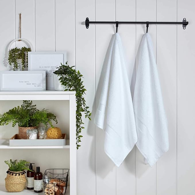 Christy Supreme Hygro Family Towel Set | White | 100% Luxury Supima Cotton | - Image 4