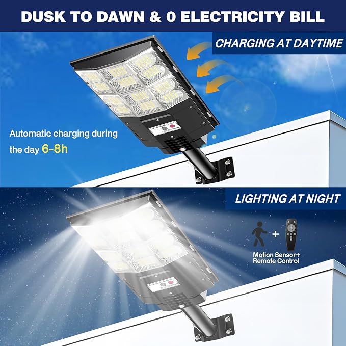 7000W Solar Flood Lights Outdoor - Image 2