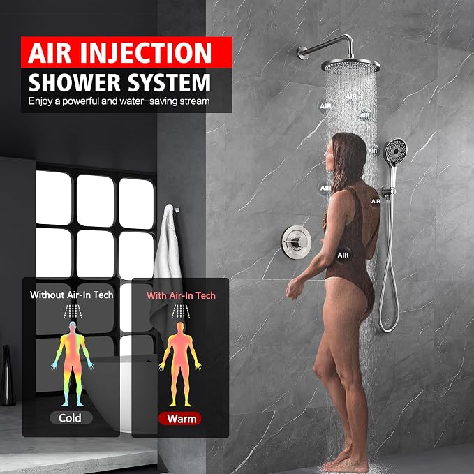 sumerain Concealed Shower Faucet Sets - Image 2