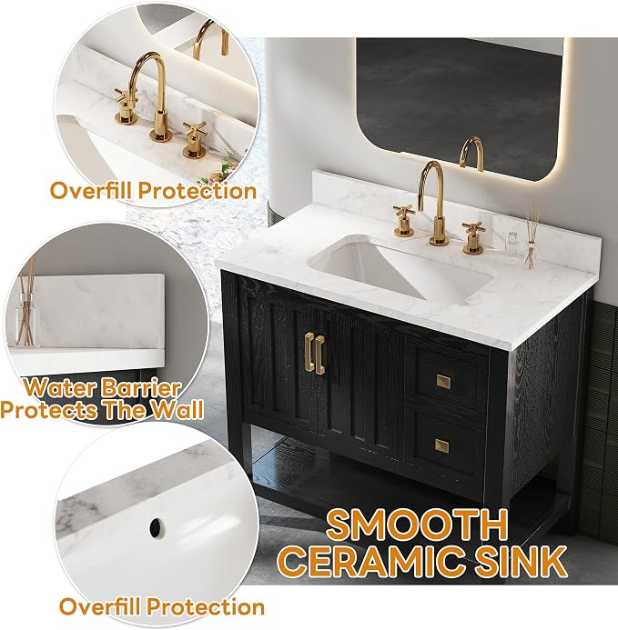 IRONCK 30" Bathroom Vanity - Image 6