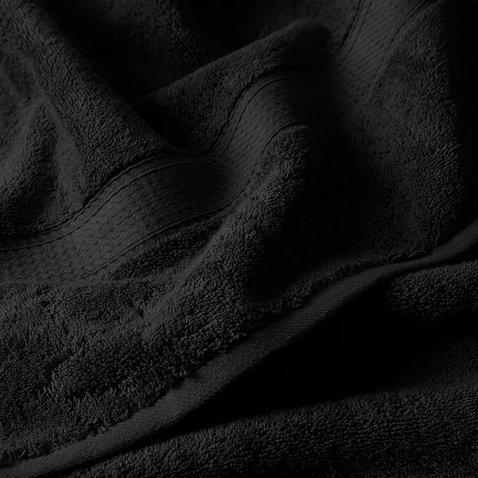 Superior Egyptian Cotton Pile 6 Piece Towel Set, Includes 2 Bath, 2 Hand - Image 4