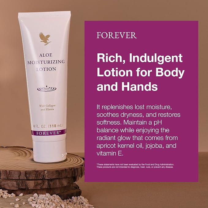 Forever Living - Aloe Moisturizing Lotion Duo - Deep Hydration - Silky Smooth - Image 3