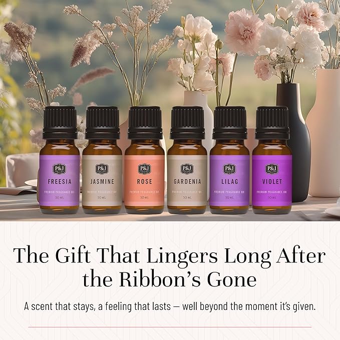 P&J Trading Fragrance Oil Floral Set | Violet, and Gardenia Candle Scents - Image 5