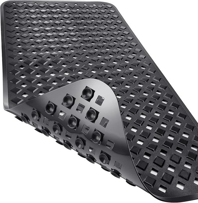 Yimobra Non Slip Bath Mat, Super Strong Suction Cups, 34.5"x15.5"Long Tub Mat by Yimobra