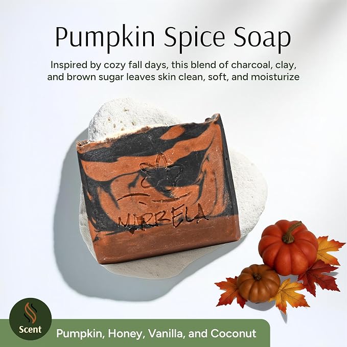 Marbela Cosmetics Pumpkin Spice Handmade Soap Bar - Image 2