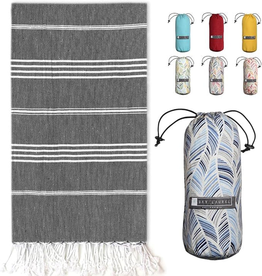 BAY LAUREL Turkish Beach Towel by BayLaurel