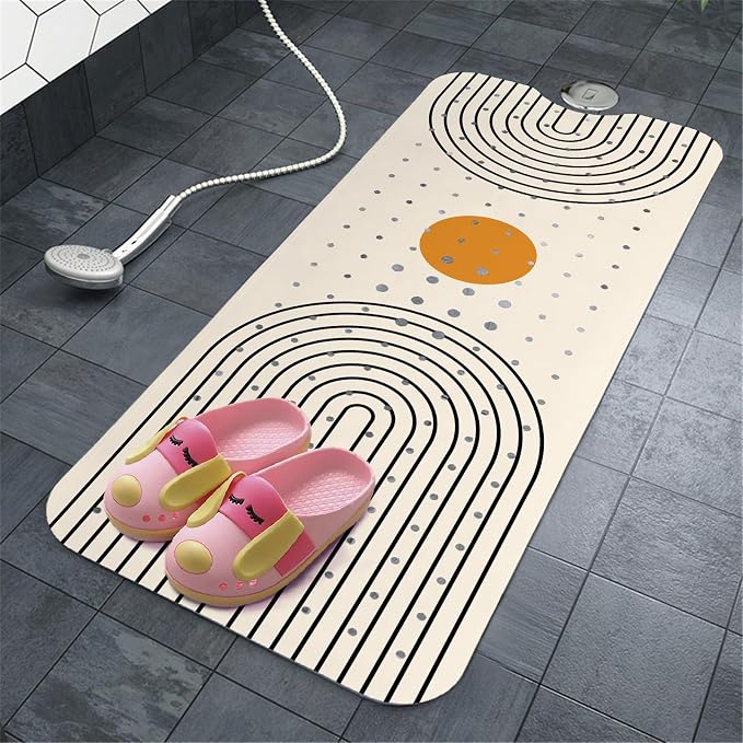 Rainbow Bathtub Mat Non Slip, Baby Bath Mat - Image 7