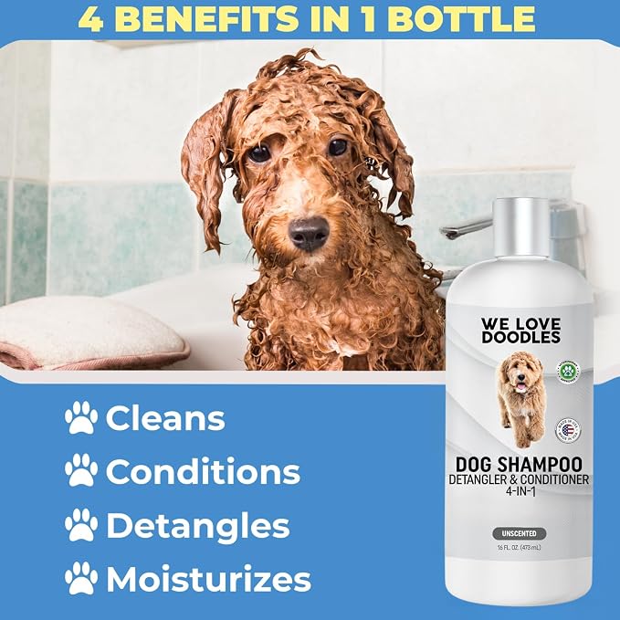 Dog Shampoo, Conditioner & Detangler - Image 3