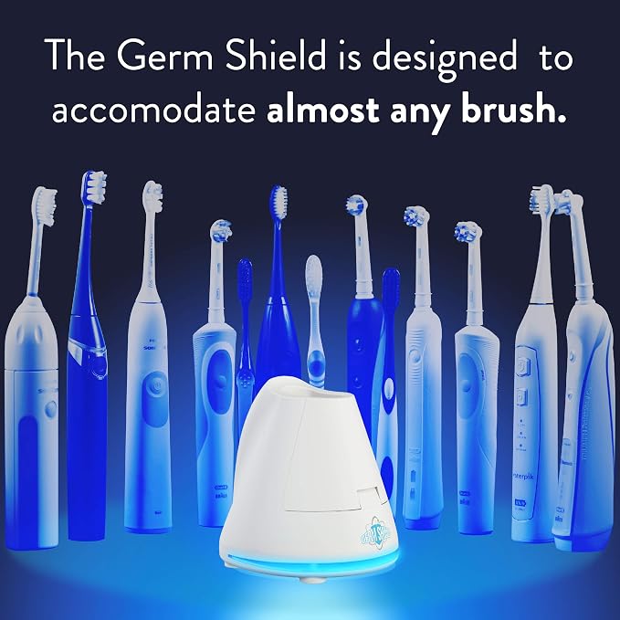TAO Clean Germ Shield UV Toothbrush Sanitizer – Universal Cleaning Station that - Image 3