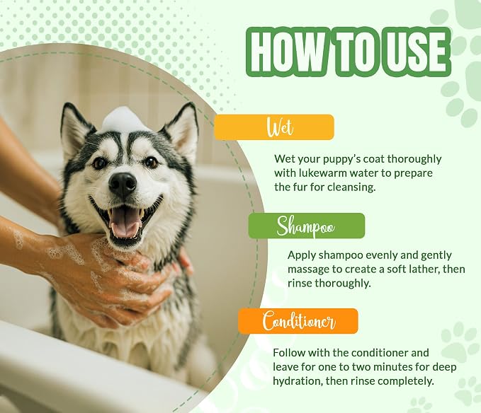 ALFIE'S CHOICE Fresh & Clean Dog Shampoo and Conditioner Set | 16 fl oz Each | - Image 5