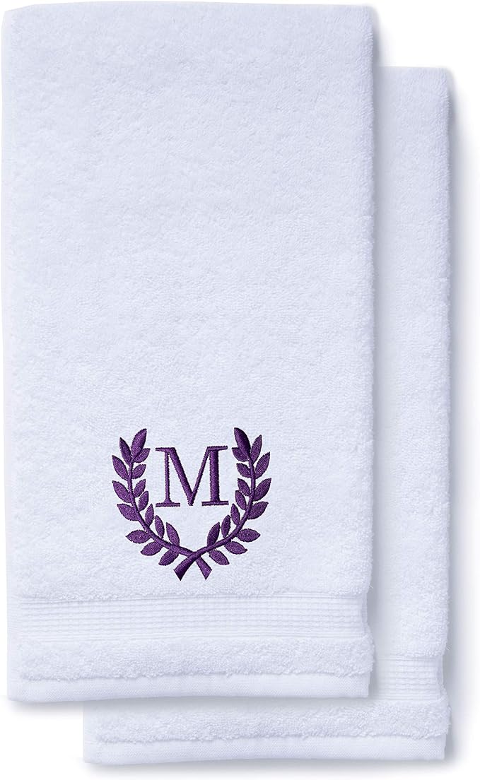 Decorative and Monogrammed Hand Towels by Turquaz