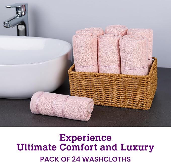 Casa Lino Face Towels & Body Wash Cloths - Image 2