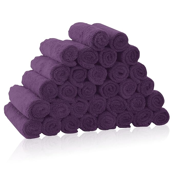 32 Pack Baby Washcloths by BAMBOO+QUEEN