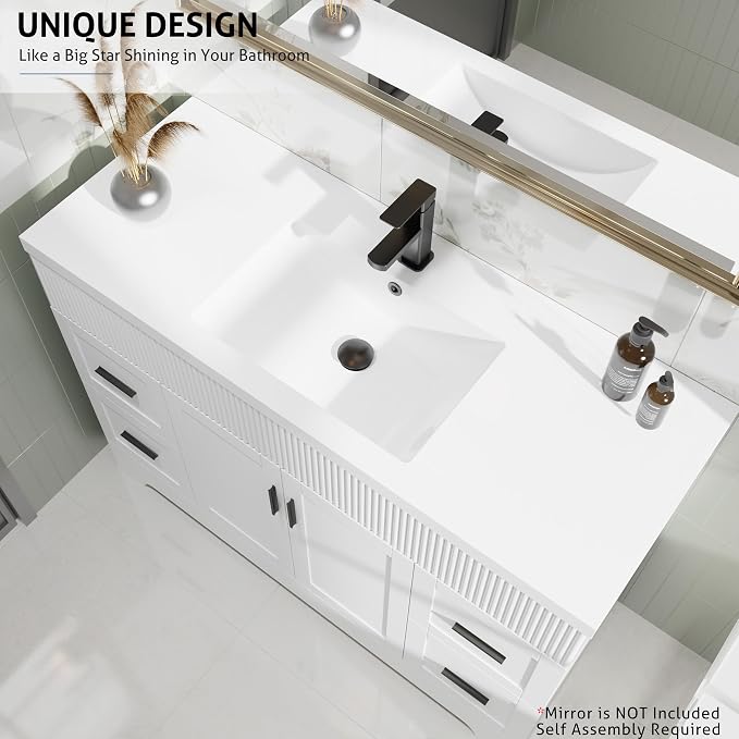 eclife 48" Bathroom Vanities Sink Combo - Image 6