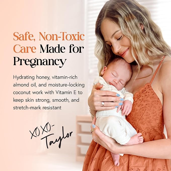 Stretch Mark Cream for Pregnancy – Non-Toxic Preggie Paste Belly Butter from - Image 4