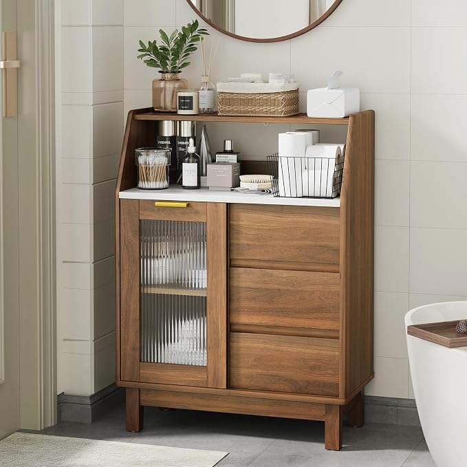 Bathroom Storage Cabinet, Small Storage Cabinets by vividwood