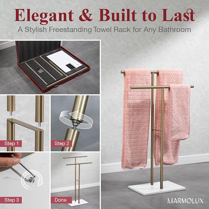 Towel Stand – Freestanding Towel Rack - Image 6