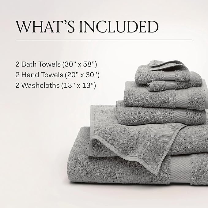 BOLL & BRANCH Plush Bath Towel Set - Image 3