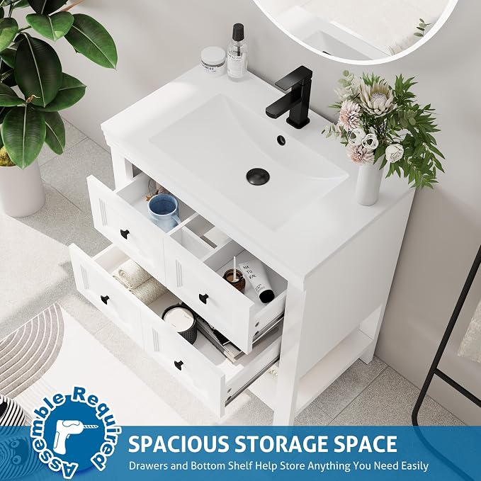 eclife 30" Bathroom Vanity - Image 5