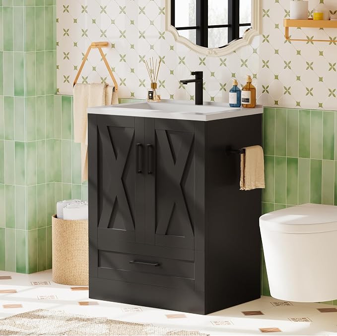 JUMMICO 24" Bathroom Vanity - Image 9
