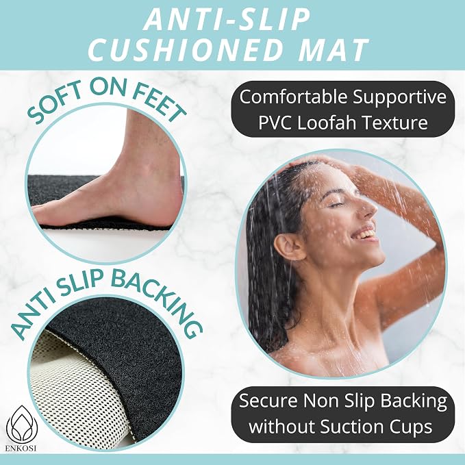 Soft Shower Mat Non Slip - Image 2