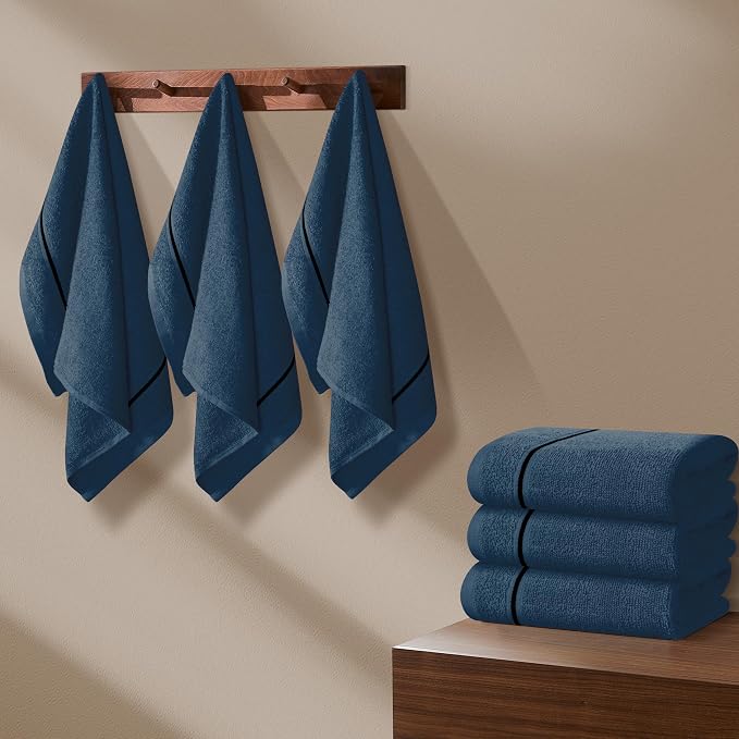 MyOwn Ultra Soft Cotton 6 -Piece Hand Towel Set 16x24 Inch, Spa & General - Image 3