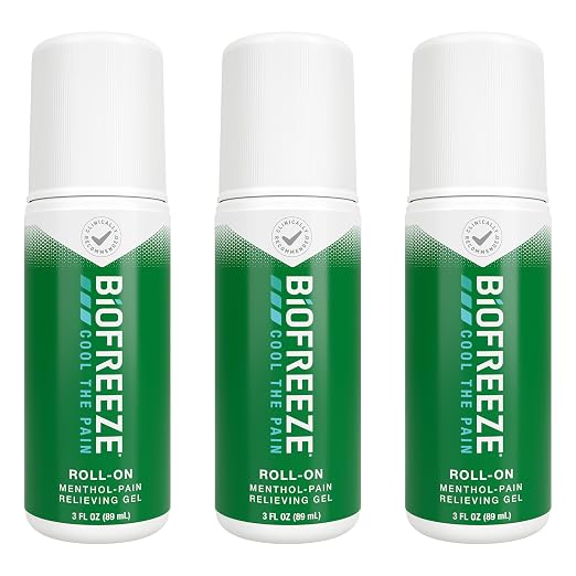 Biofreeze Roll On Pain Relief for Knee, & Simple Backache, Arthritis Pain by Biofreeze