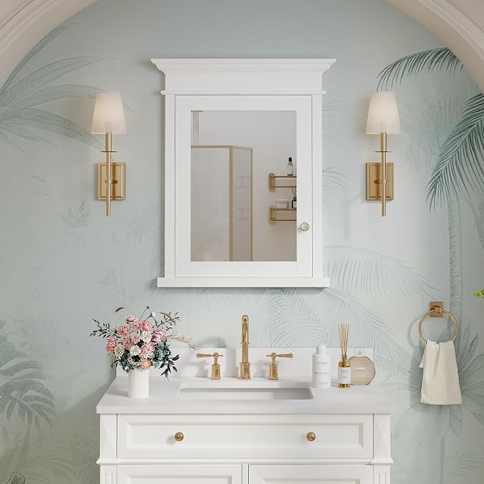 WELLFOR 26"x 32" Bathroom Medicine Cabinet by WELLFOR