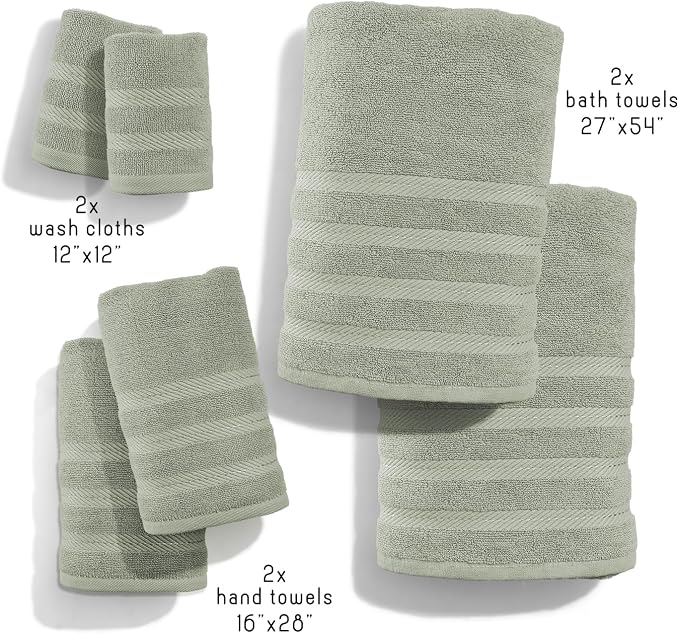 Hearth & Harbor Bath Towels for Bathroom - Image 4